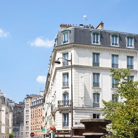 Hotel Moulin Vert Paris Exteriör bild