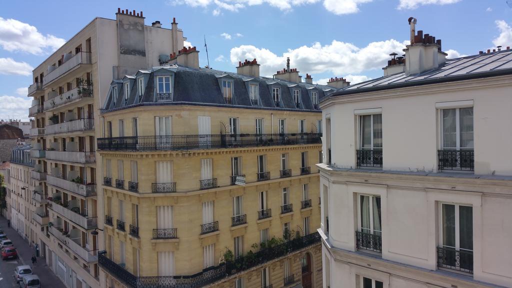 Hotel Moulin Vert Paris Exteriör bild