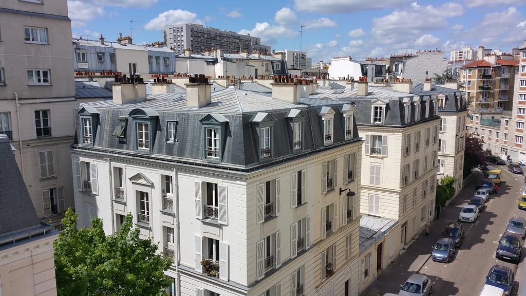 Hotel Moulin Vert Paris Exteriör bild