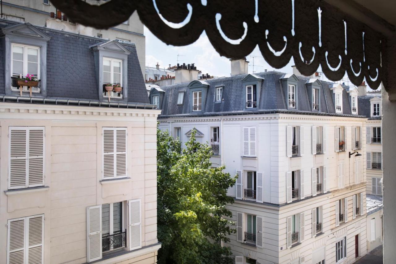 Hotel Moulin Vert Paris Exteriör bild
