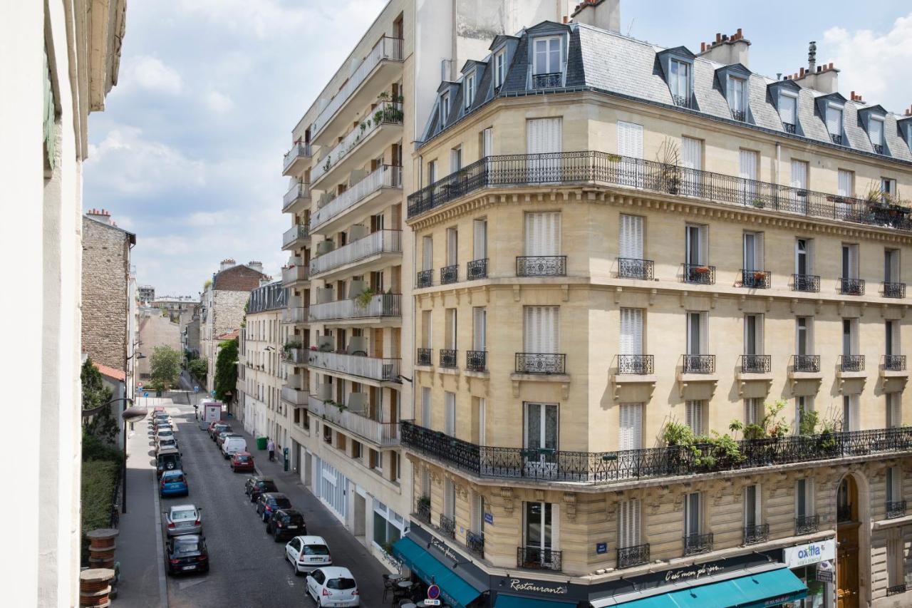 Hotel Moulin Vert Paris Exteriör bild